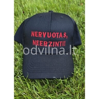 Kepurė ,,Nervuotas, neerzinti''