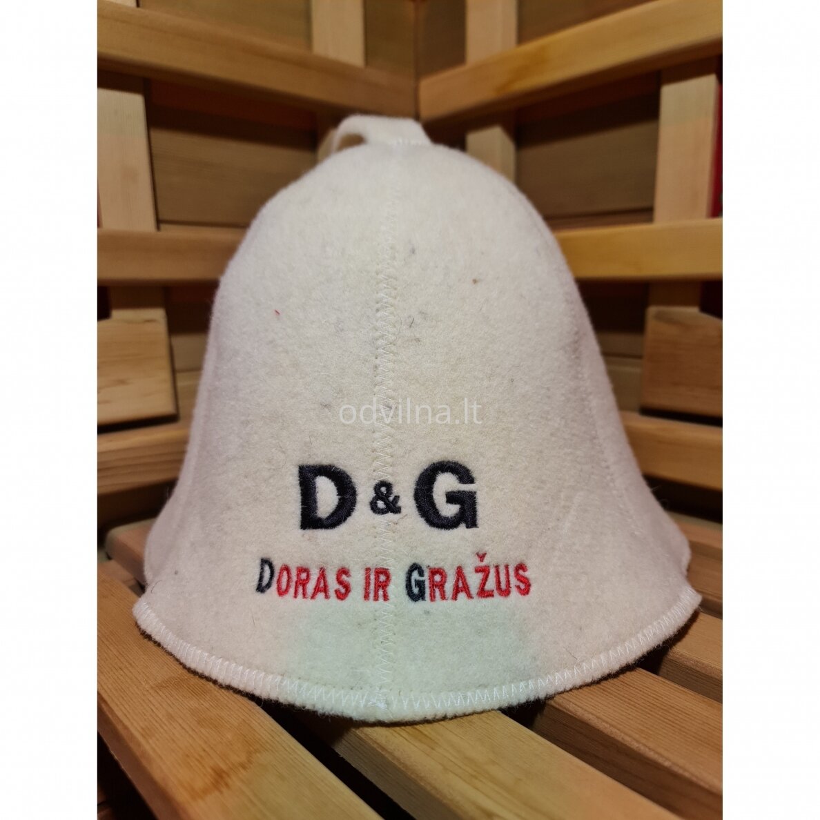 Pirties kepurė ,,Doras ir gražus" Pirties kepurė ,,Doras ir gražus"