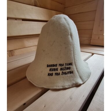 Pirties kepurė ,,Darbas yra tiems, kurie nežino kas yra žvejyba''