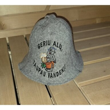 Pirties kepurė ,,Geriu alų, taupau vandenį