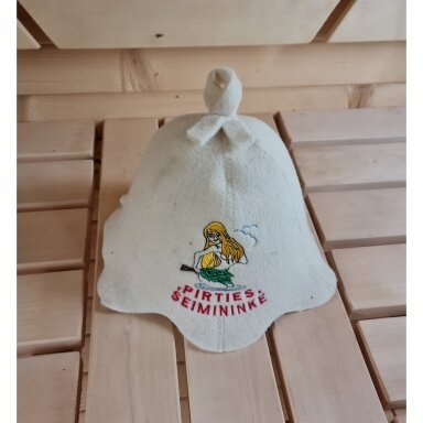 Pirties kepurė ,,Pirties šeimininkė''